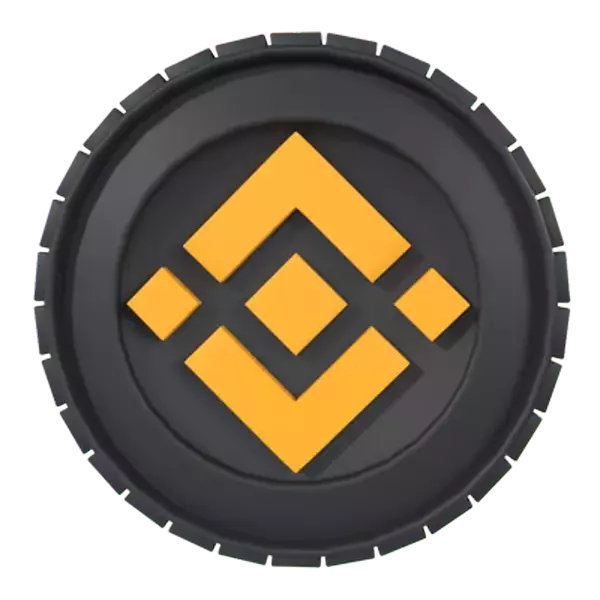 Binance 3D Graphic