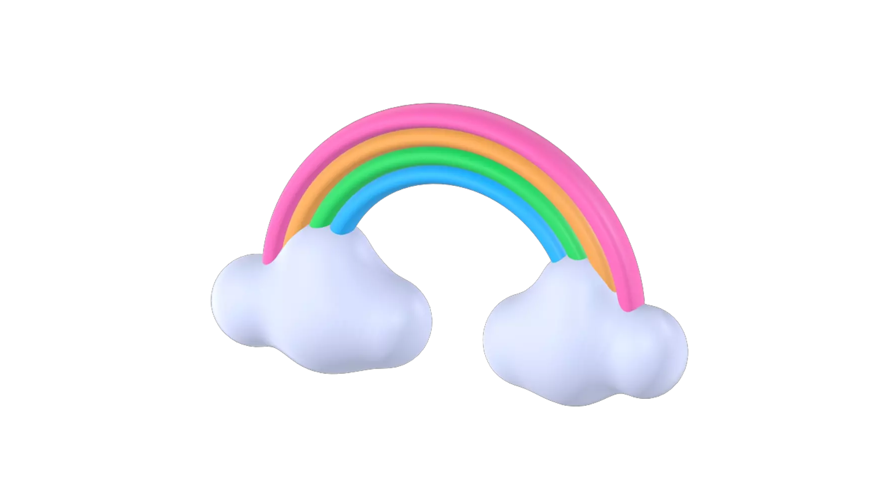 Baby Rainbow Toy 3D Graphic