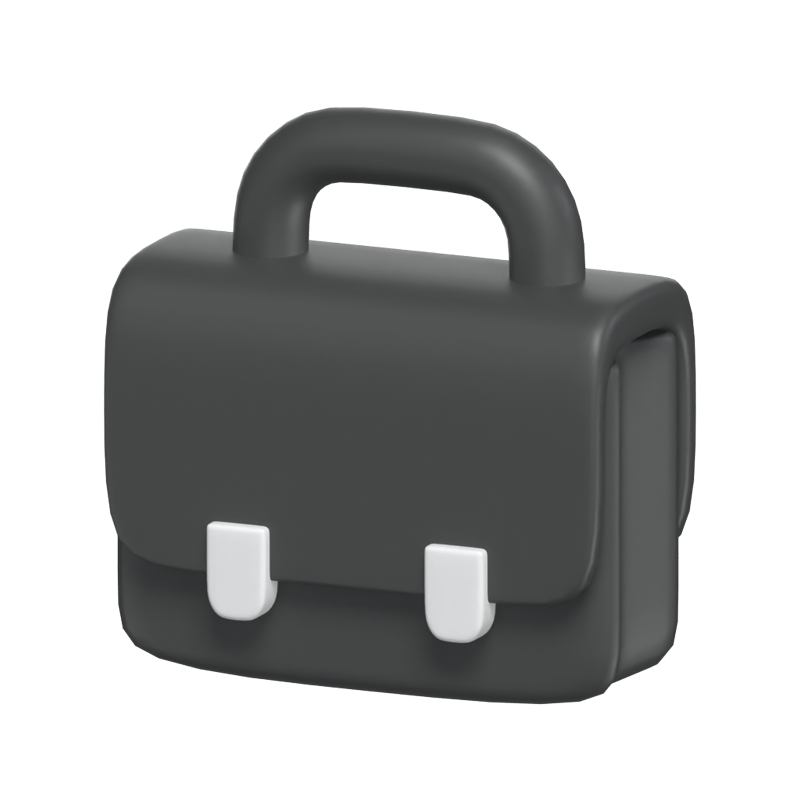 Briefcase 3D Icon Model 3D Graphic