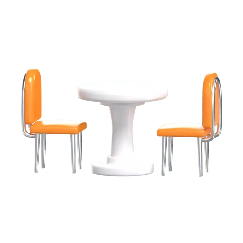 Dining Table 3D Graphic