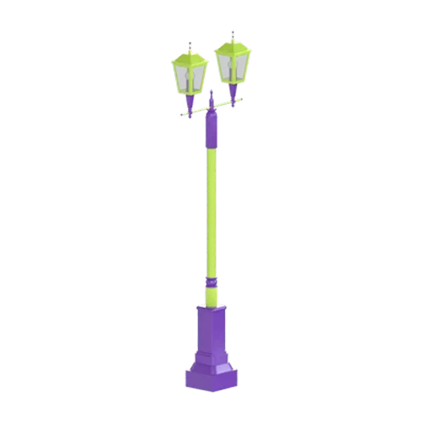 Street Light 3D Graphic