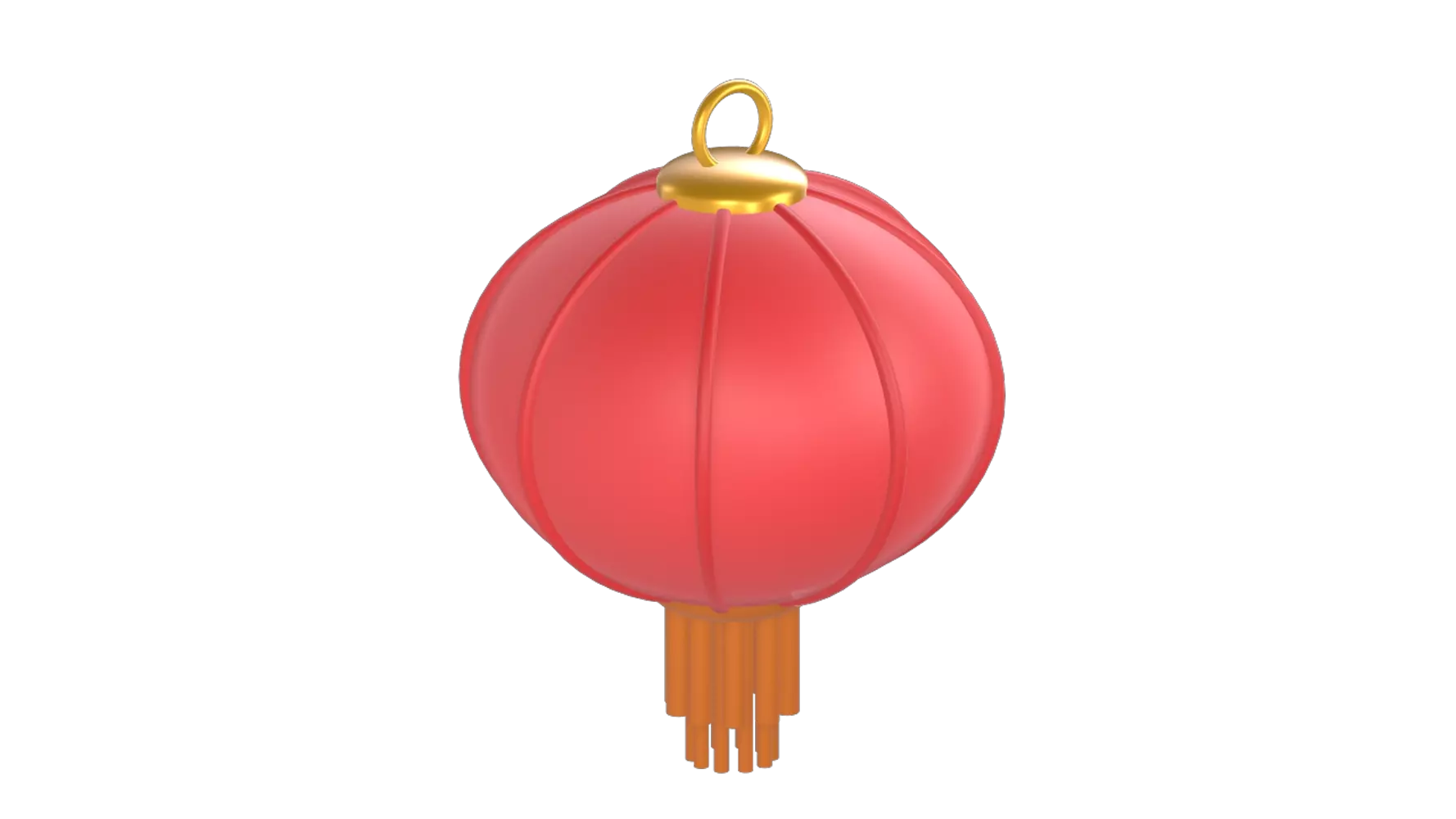 Chinese Lantern 3D Graphic