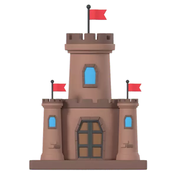 Castle 3D Graphic