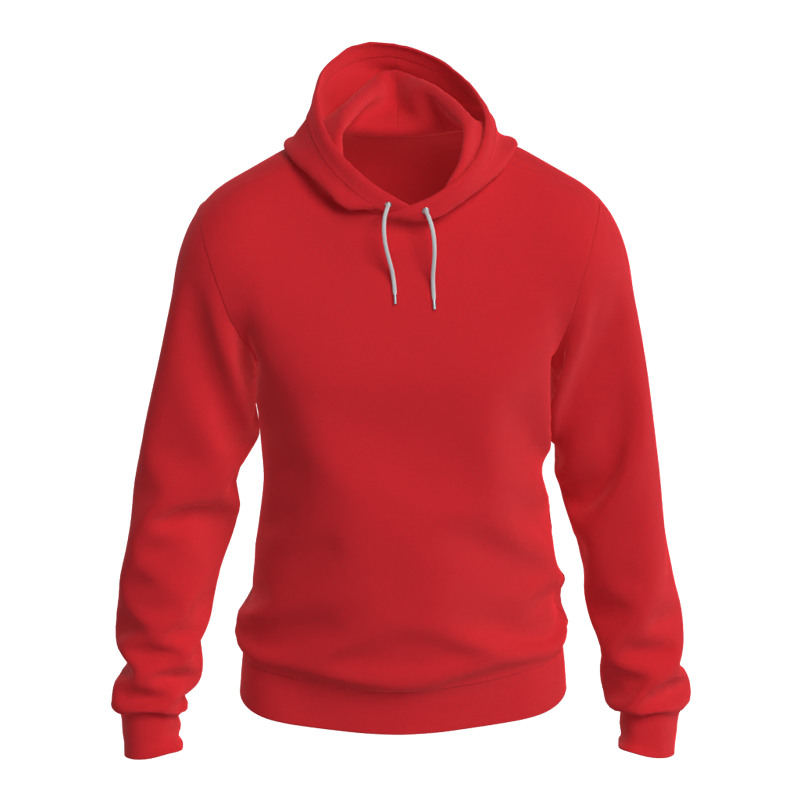 Modelo 3D de sudadera con capucha para hombre