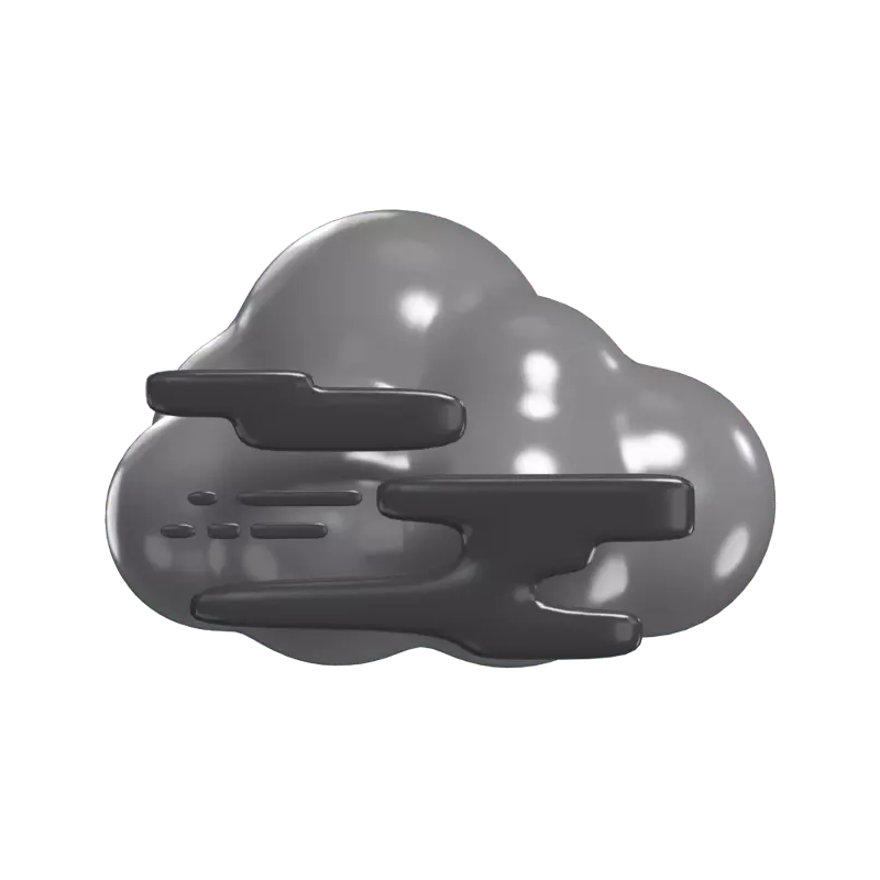 Modelo 3D Foggy Manta De Niebla 3D Graphic