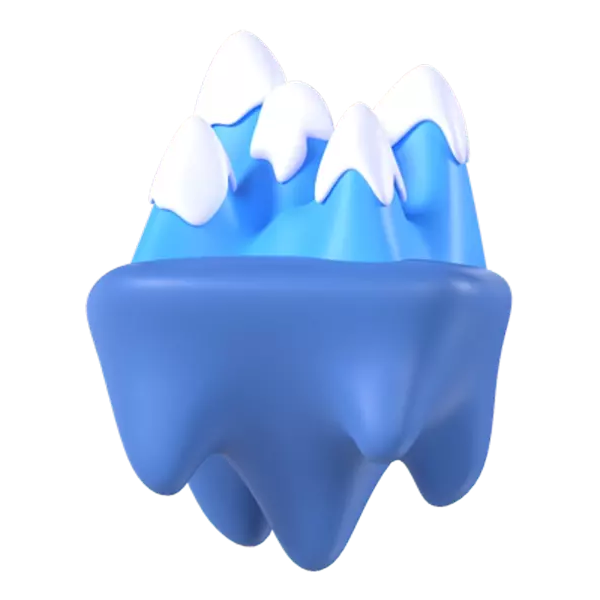 Iceberg 3D Graphic