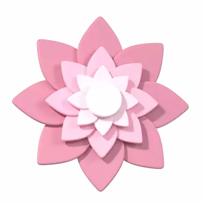 Lotus Flower 3d model--3df37b02-2675-458e-a045-e1a2c04cbb6f