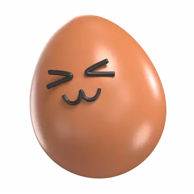 egg 3D Graphic