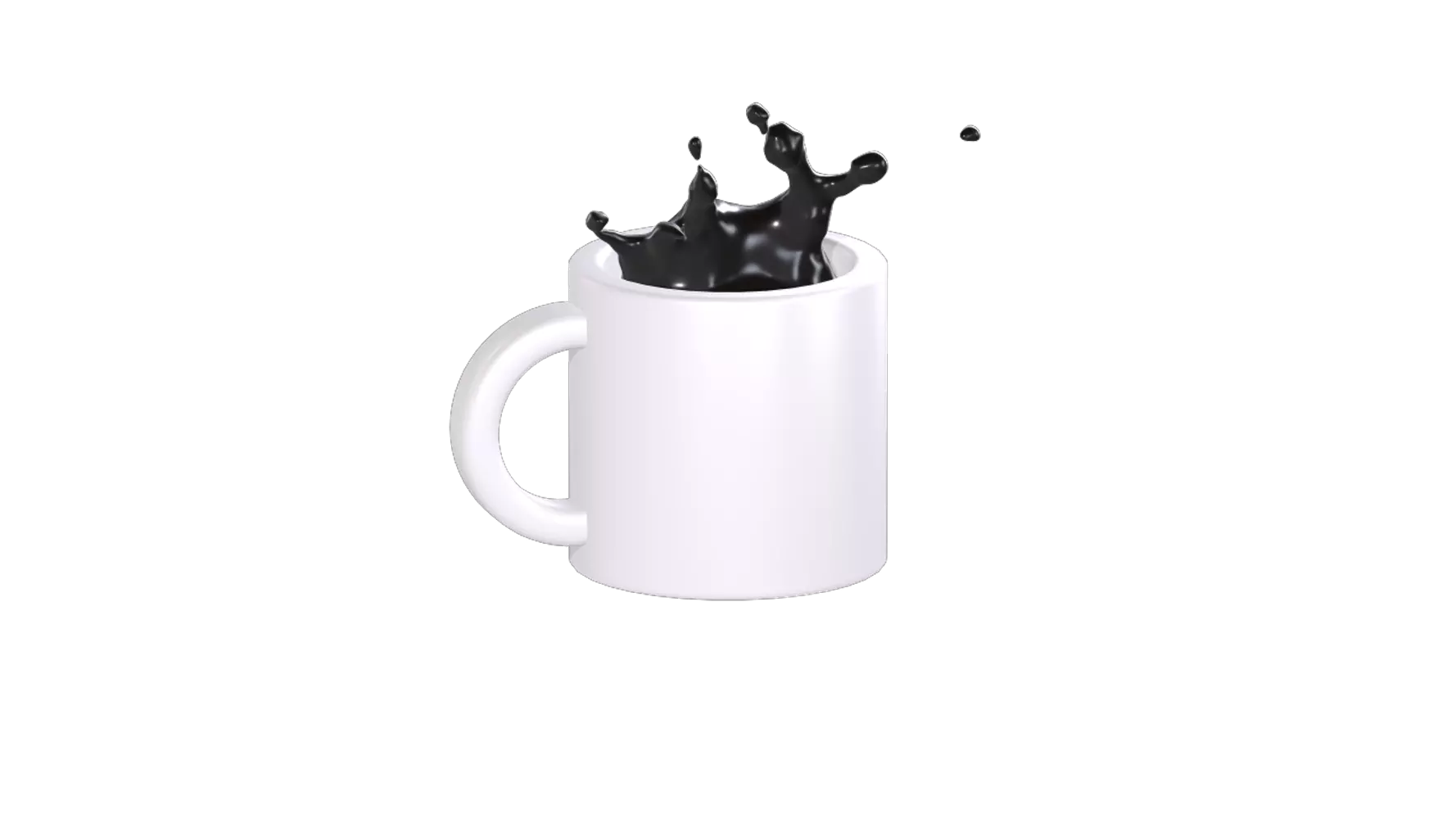 Kaffeetasse Splash