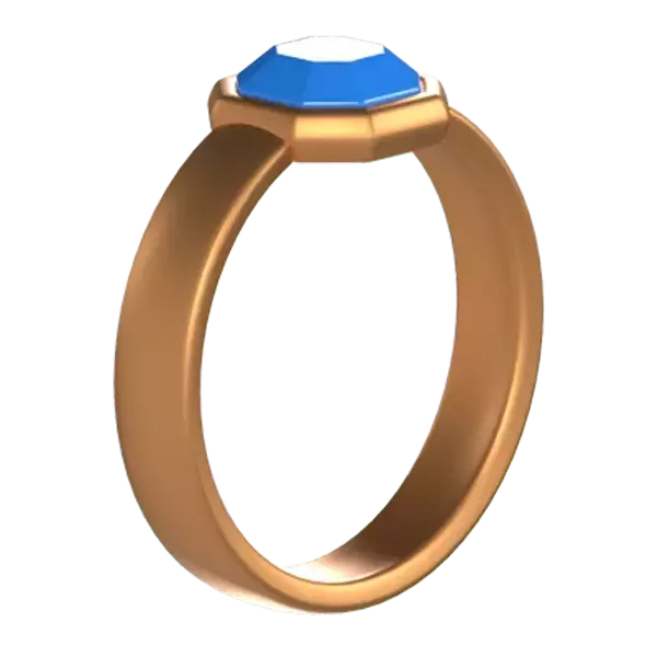 Ring Mann 3D Graphic