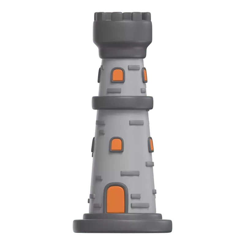 Tower 3D Graphic