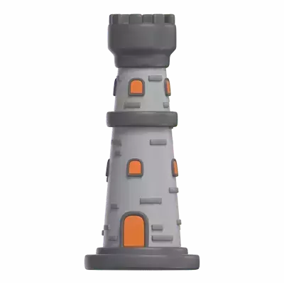 Tower 3D Graphic