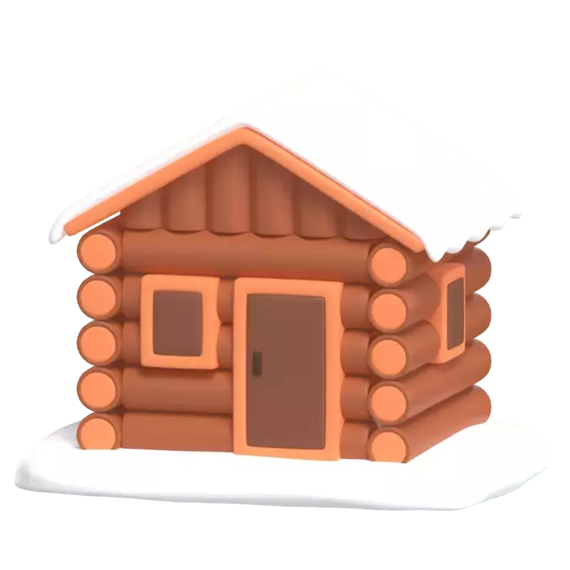 Snow Home 3D Graphic