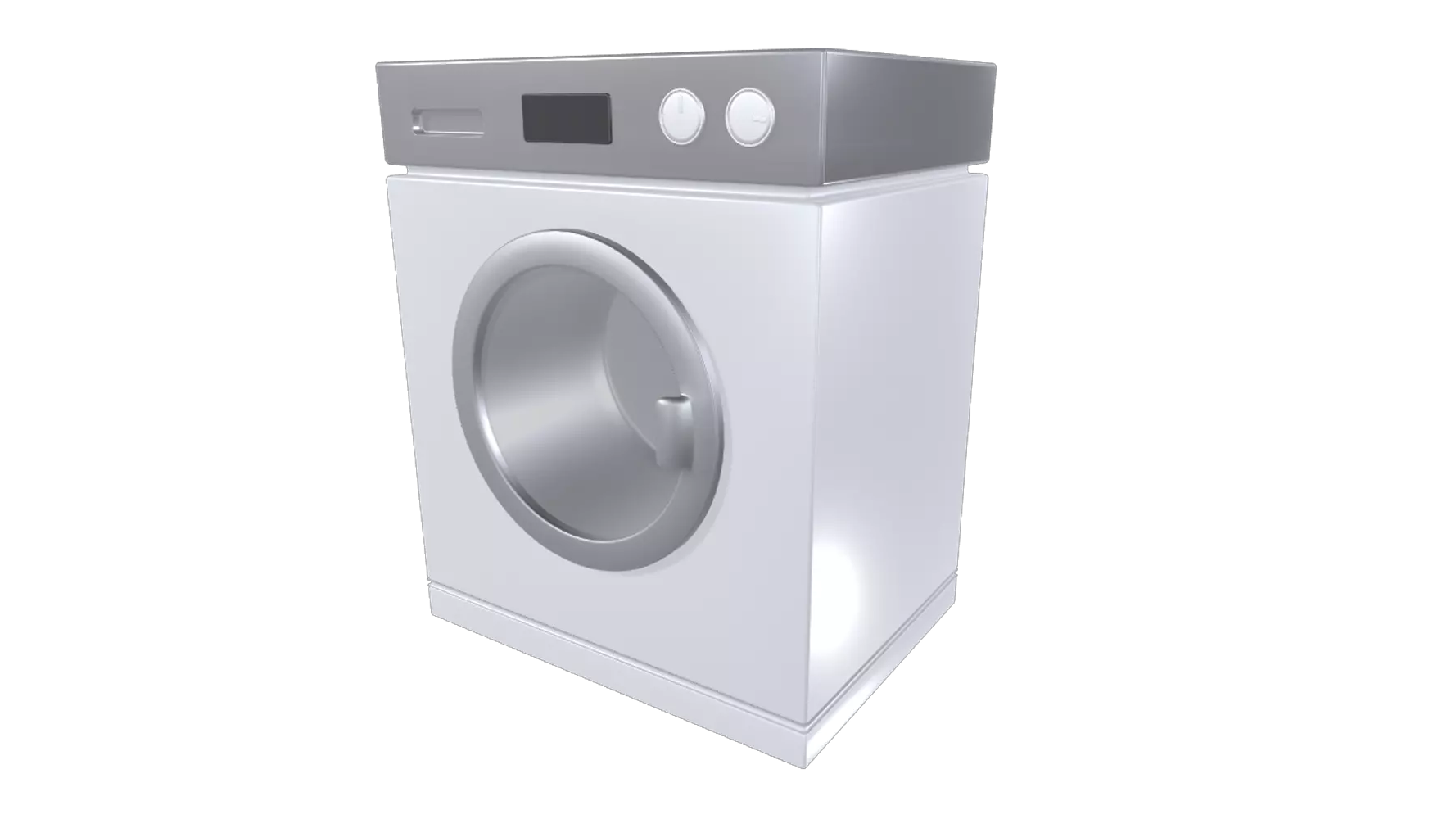 Washing Machine 3D Graphic
