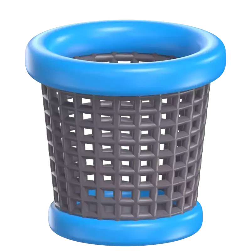 Rubbish Bin 3D Graphic