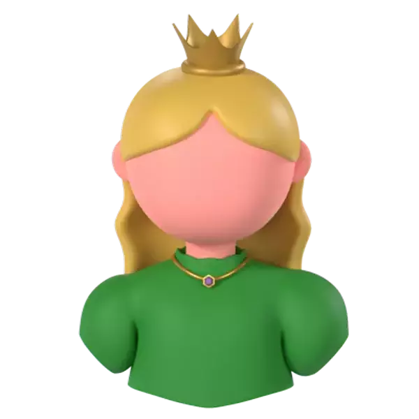 Princess 3D Graphic