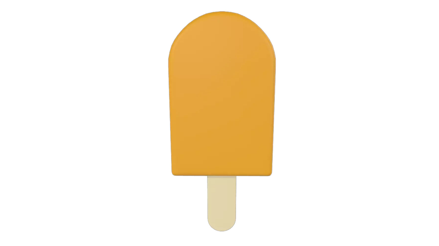 Ice Cream Stick 3D Graphic