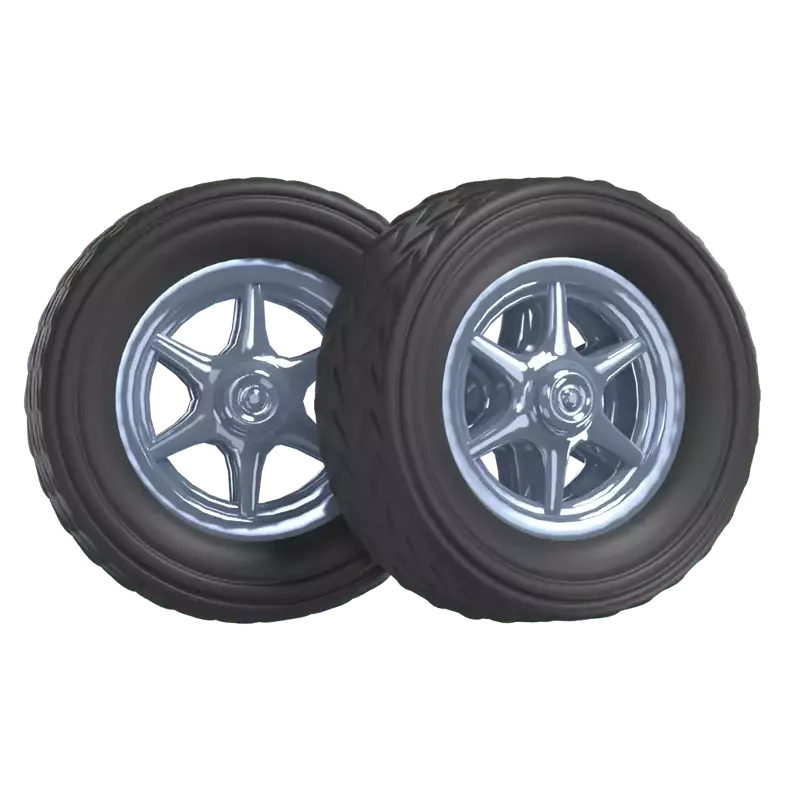 Wheels 3D Graphic