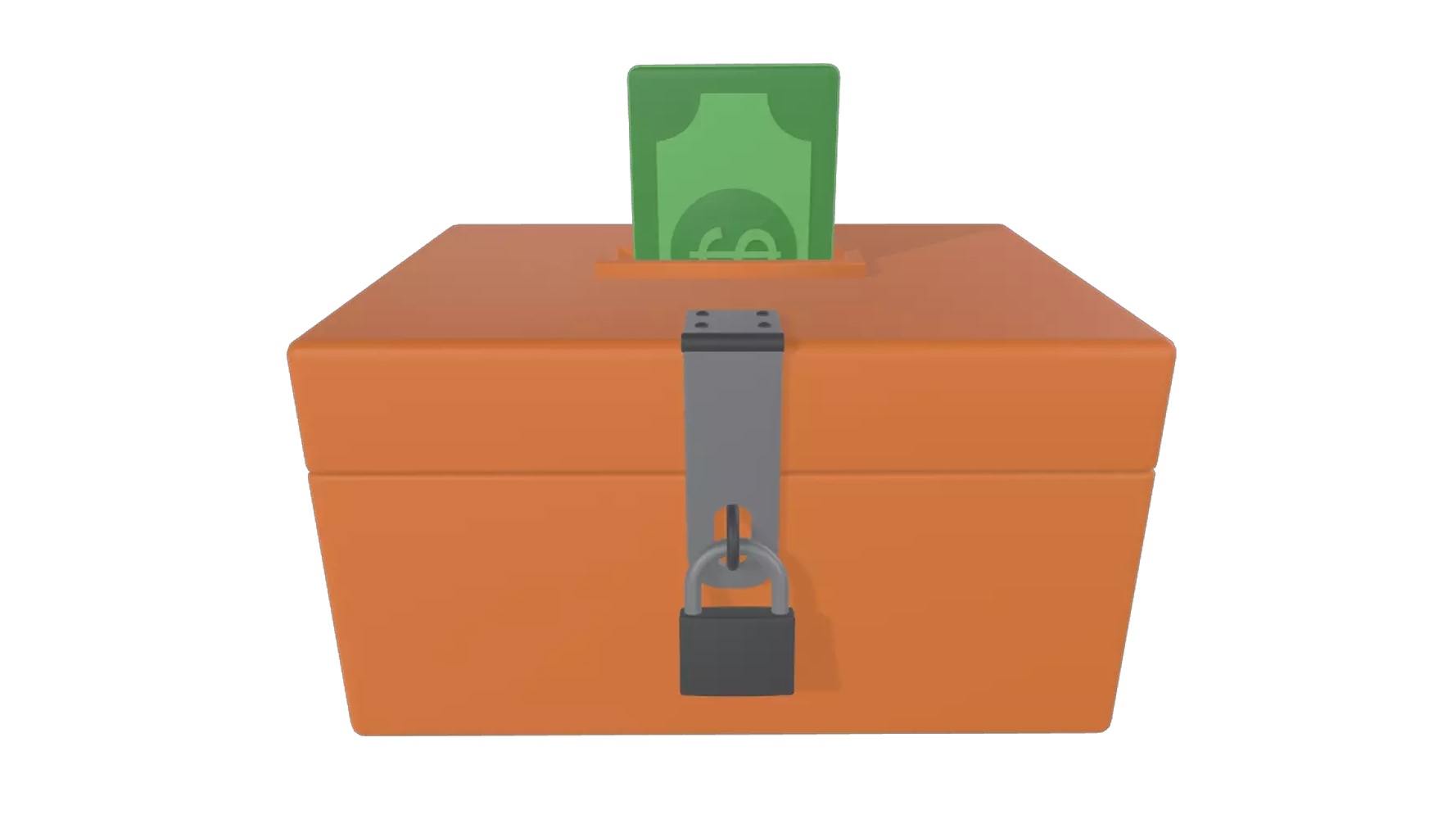 Charity Box 3D Graphic