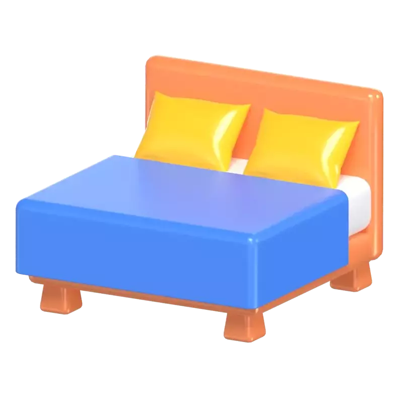 Bed 3D Graphic