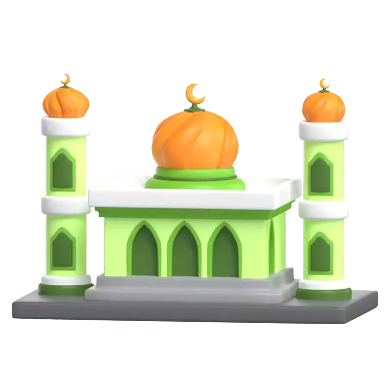 Mosque 3D Graphic