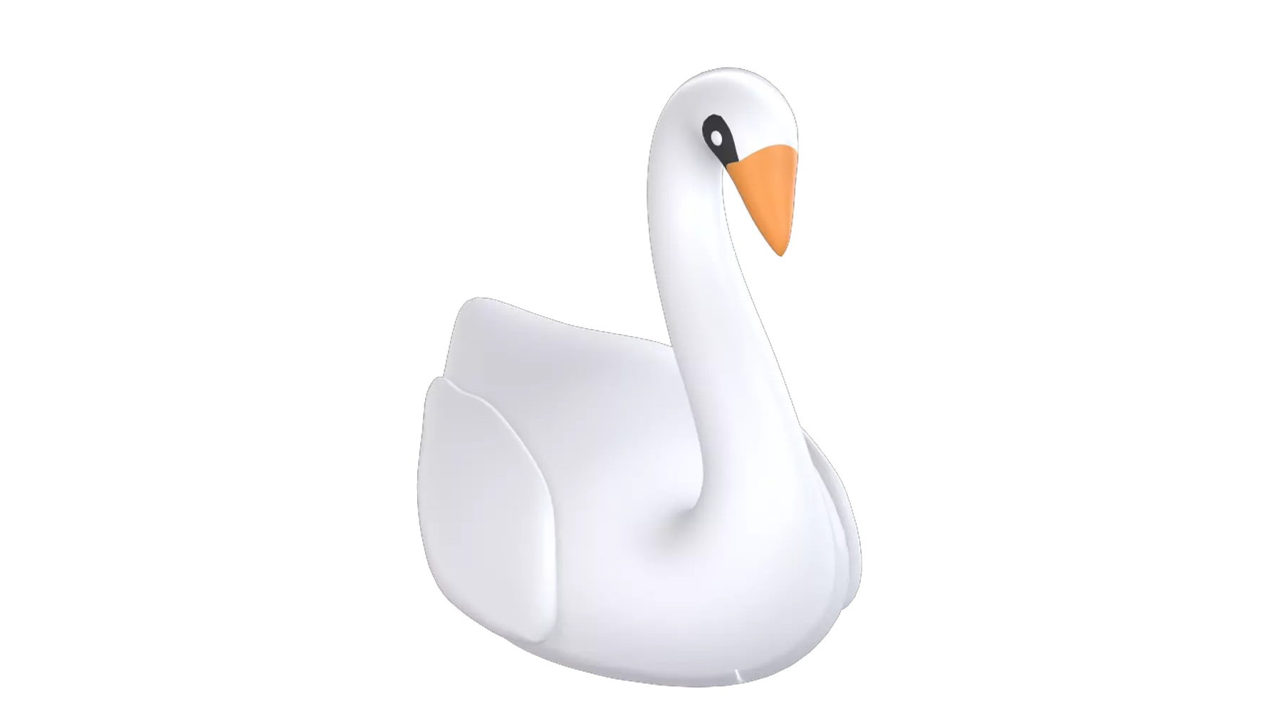 Swan 3D Graphic