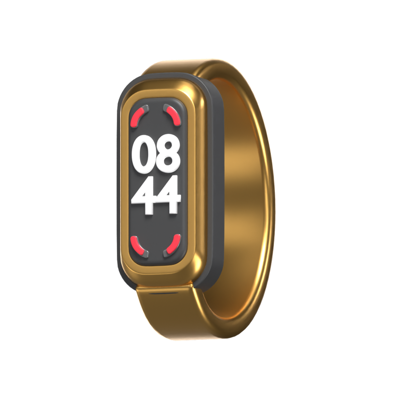 Smart Band Icono 3D Modelo 3D Graphic