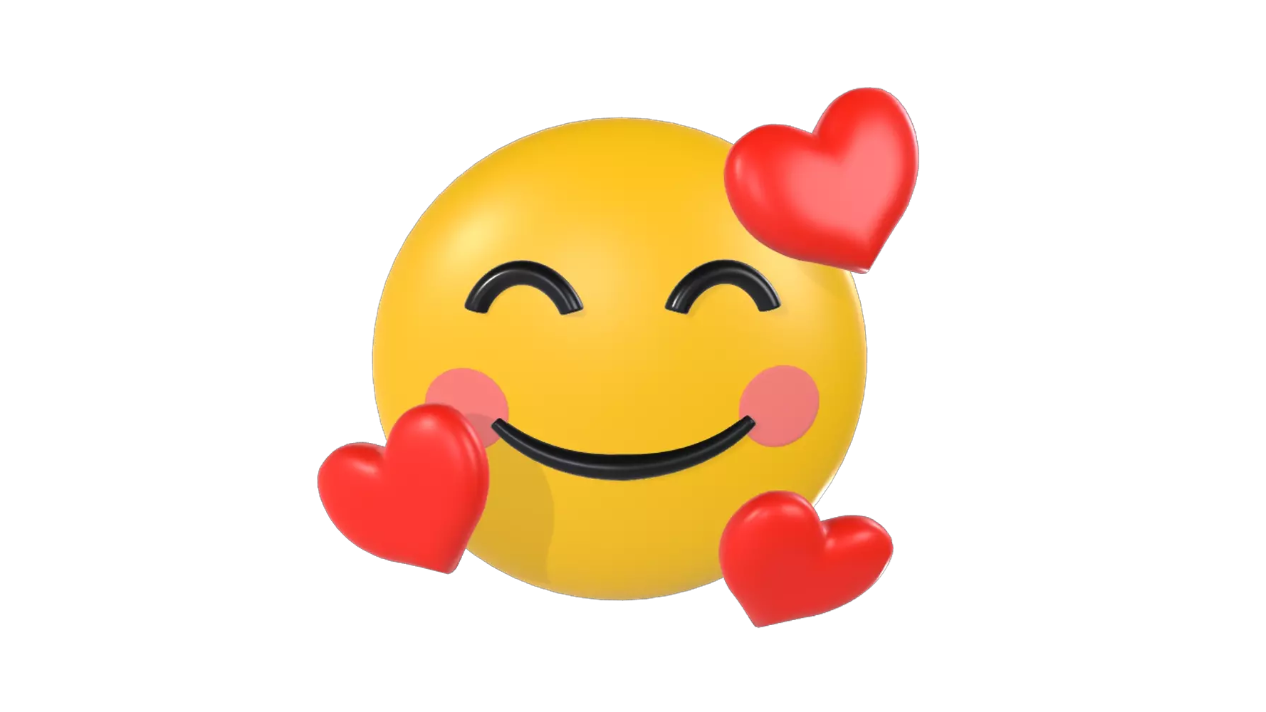 Smiling 3 Hearts Emoji 3d model--1f20d28b-e5e8-44b4-b6f4-813b87fa915f