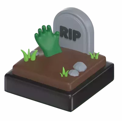 Graveyard 3D Graphic