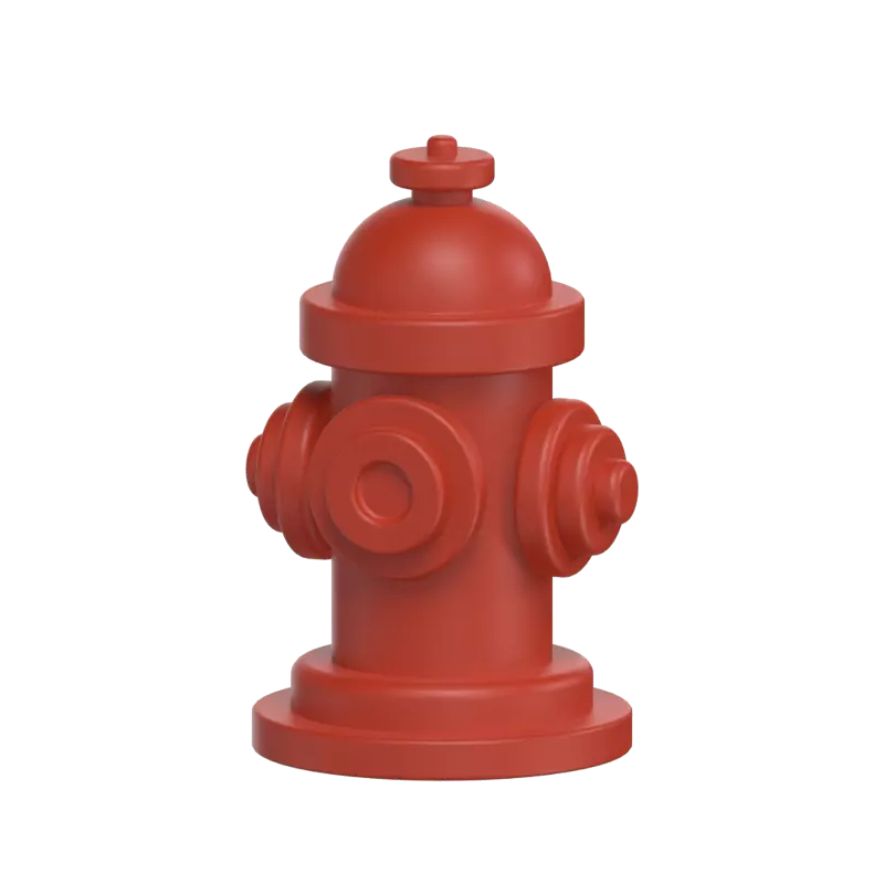 Fire Hydrant 3D Graphic