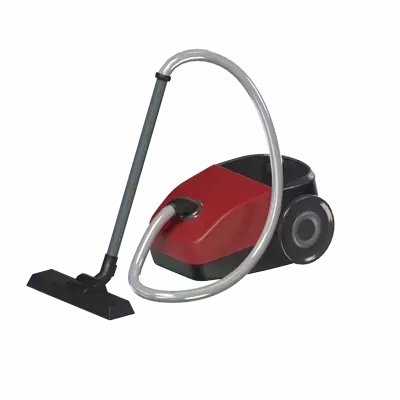3D Large Vacuum Cleaner With High Suction Power 3D Graphic