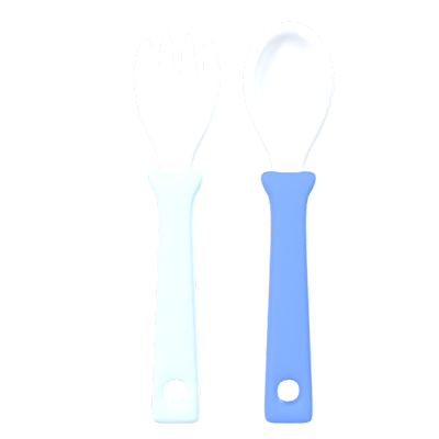 Kitchen Utensils 3D Graphic