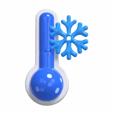 Thermometer 3D Model Accurate Temperature Measurement 3D Graphic