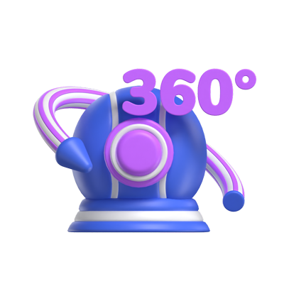 360 Camera 3D Icon Model 3D Graphic