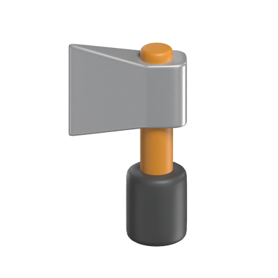 Axe 3D Icon Model 3D Graphic