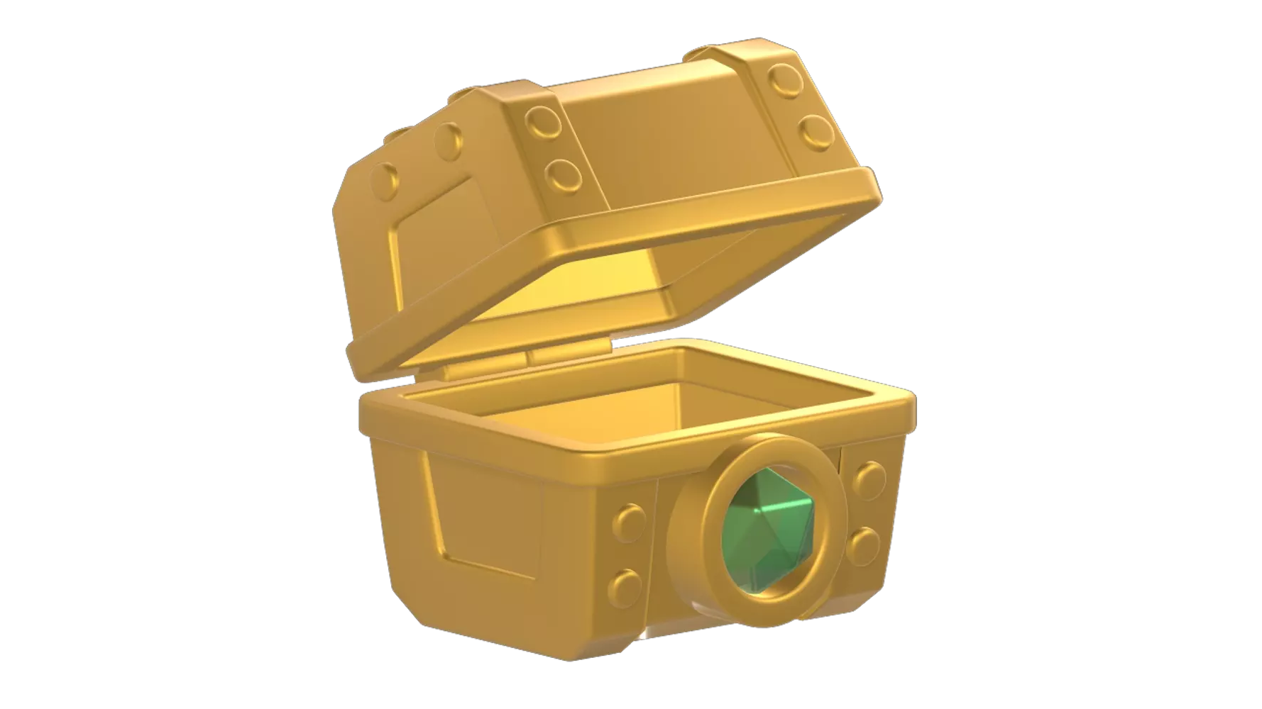 Gold Box 3D Graphic