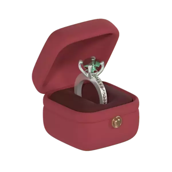 Ring With Box 3D Graphic