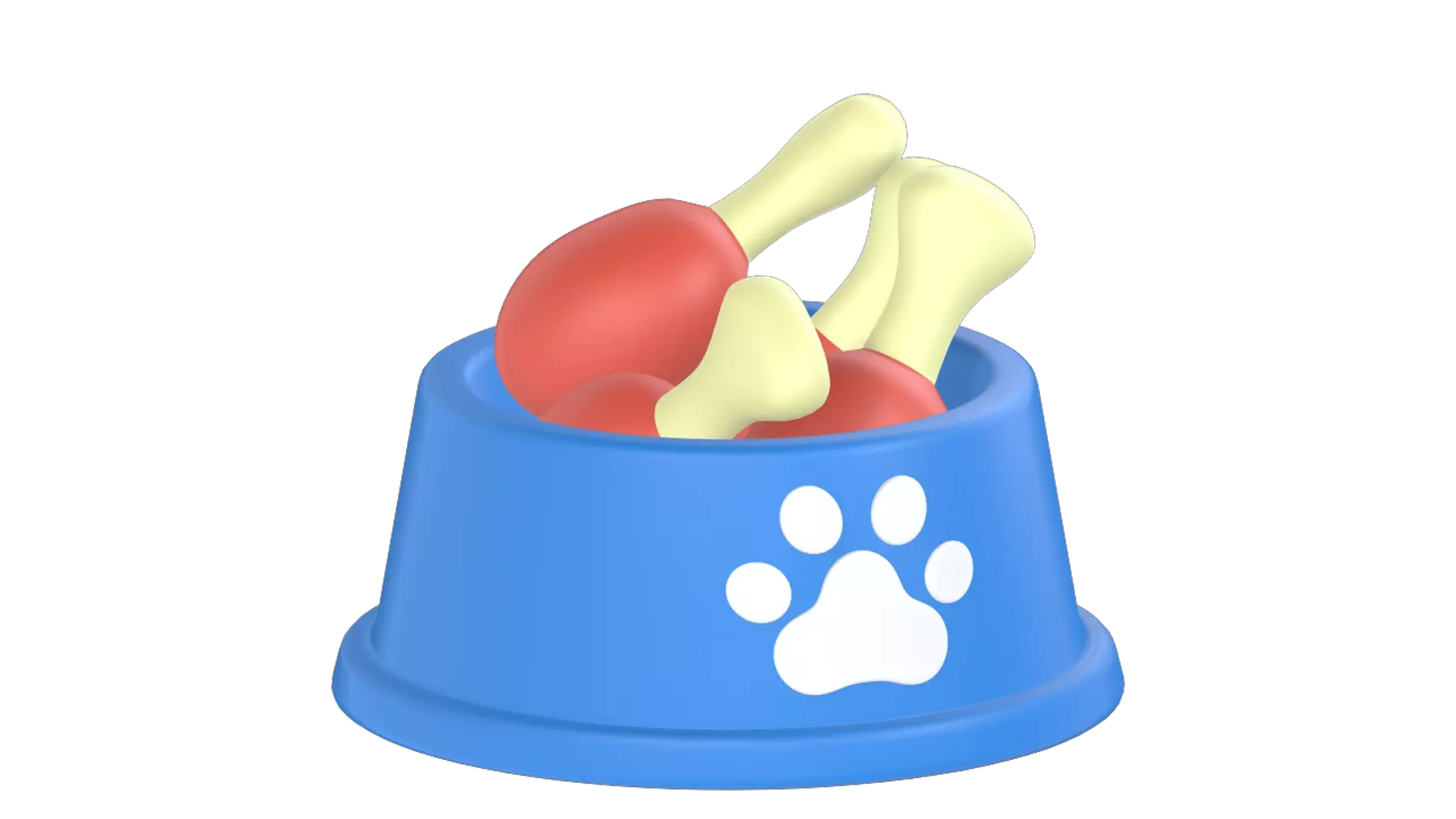 Pet Food 3D Graphic