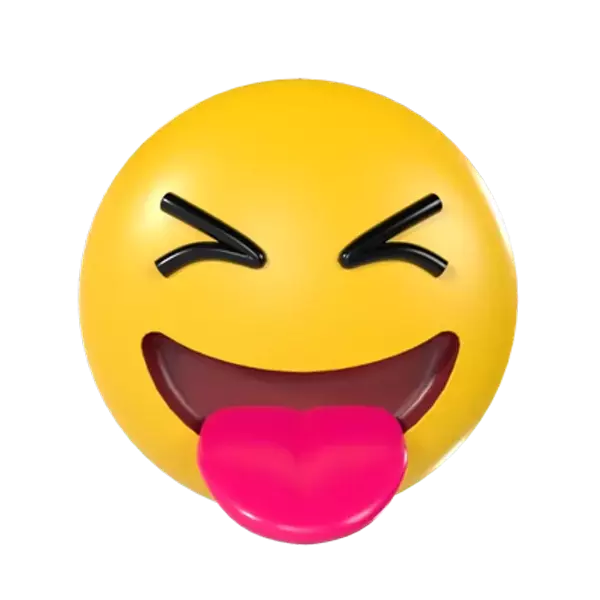 Stuck Out Tongue Closed Eyes Emoji 3d model--3bf20cd7-b774-450b-977b-9ebc8fcc0ec3