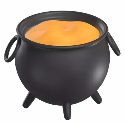 Cauldron Pot 3d model--90b36908-8458-4e27-8b25-403f038d0b61