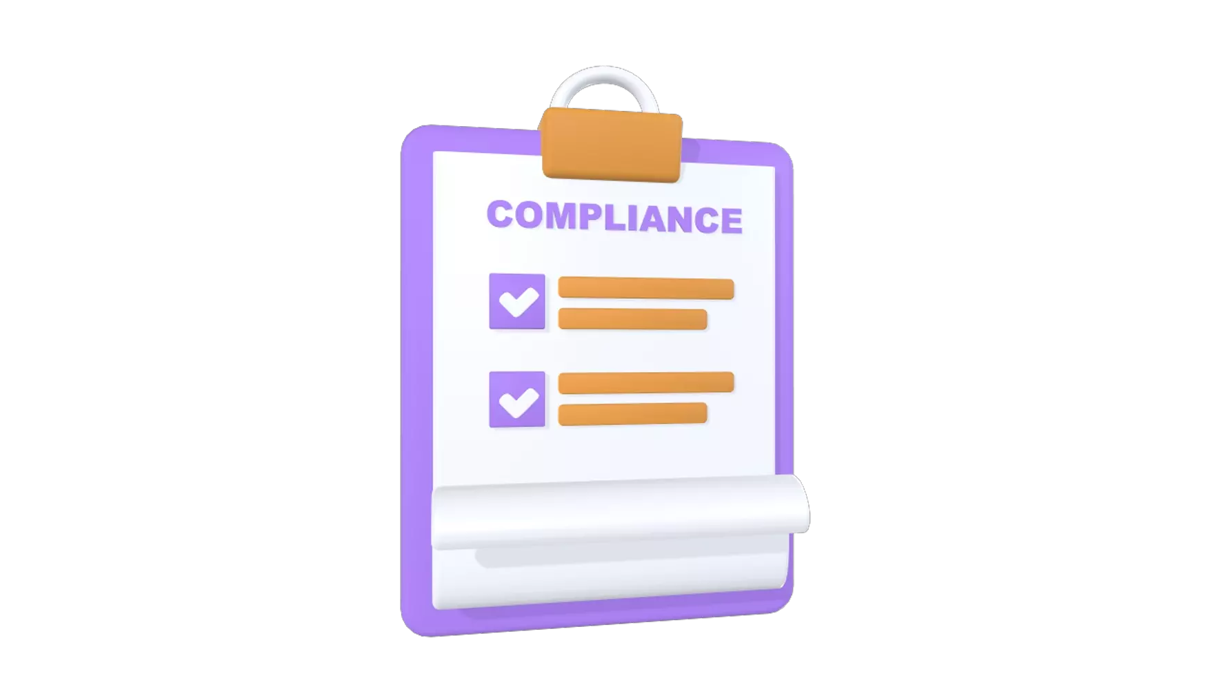 Compliance Document 3D Graphic