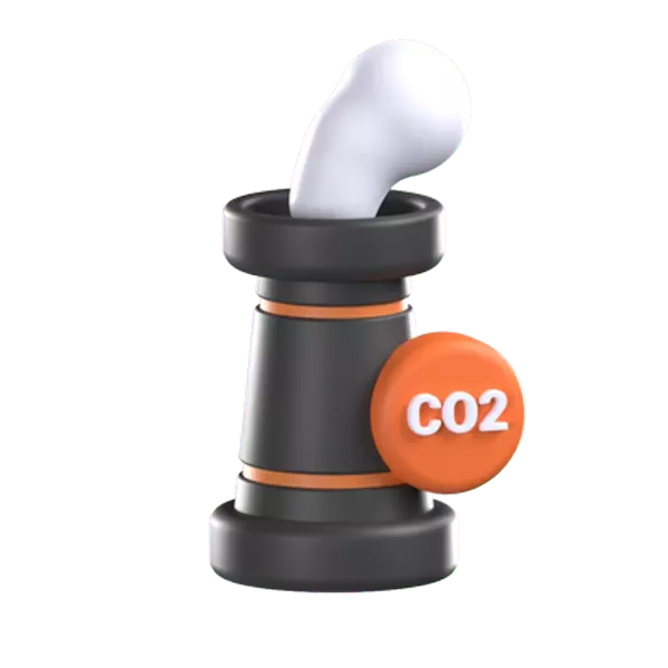 Carbon Dioxide Emission 3d model--ac6762d7-632b-409c-b5b4-5ef406e7d32b