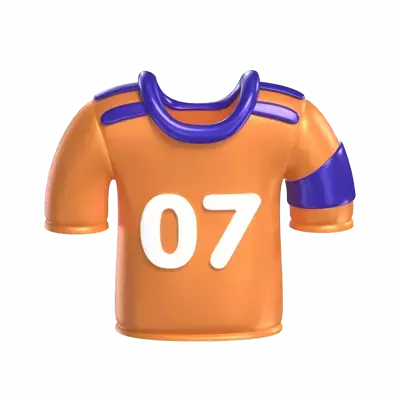 Football Uniform 3D Graphic