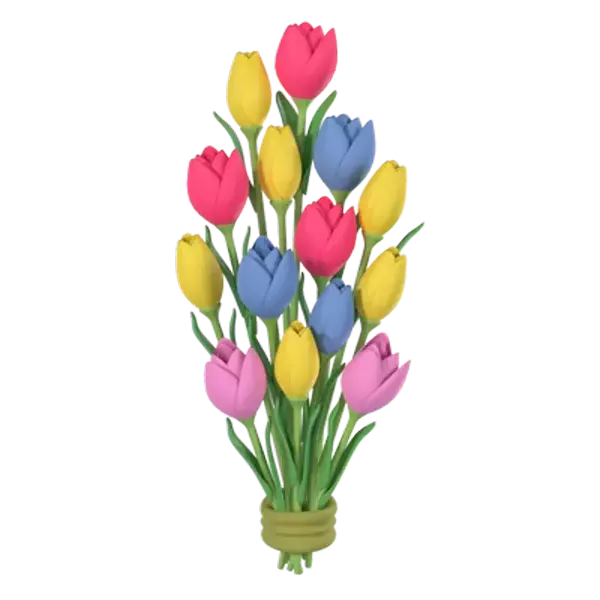 Tulpen 3D Graphic