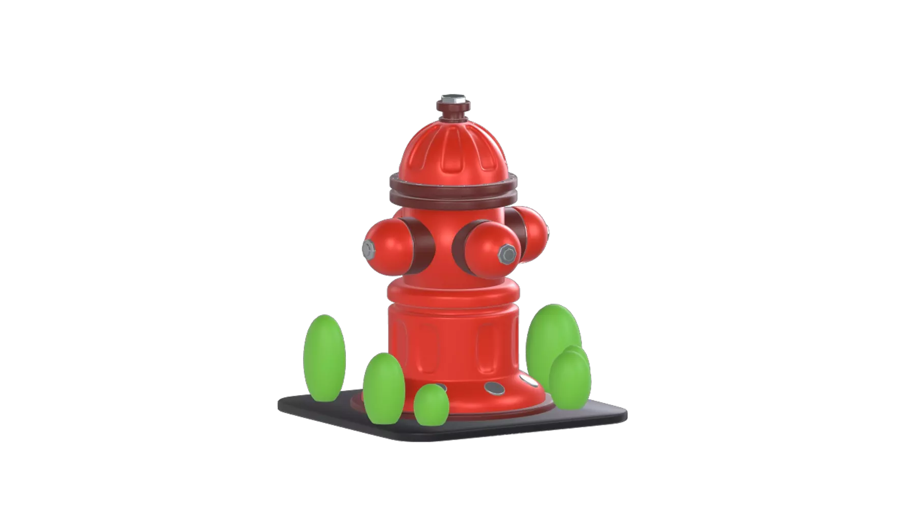 Hydrant 3D Graphic