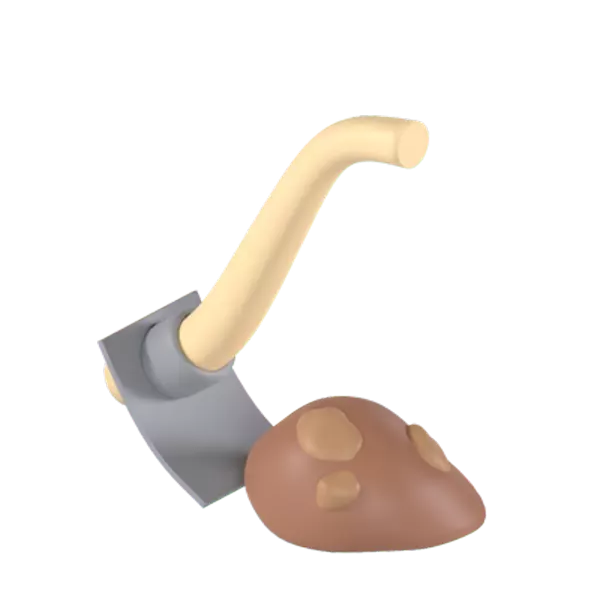 Trowel 3D Graphic