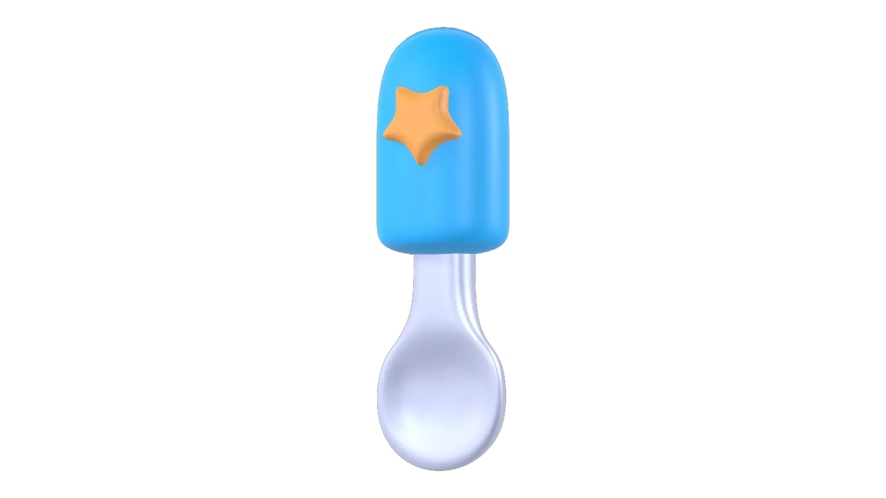 Baby Spoon 3D Graphic