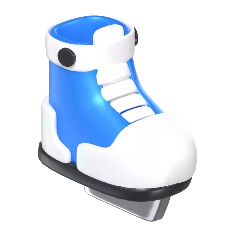 Ice Skating 3D Graphic