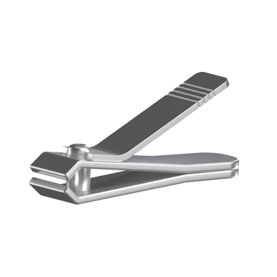 3D Nail Clipper Precision Grooming 3D Graphic