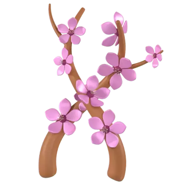 Sakura 3D Graphic